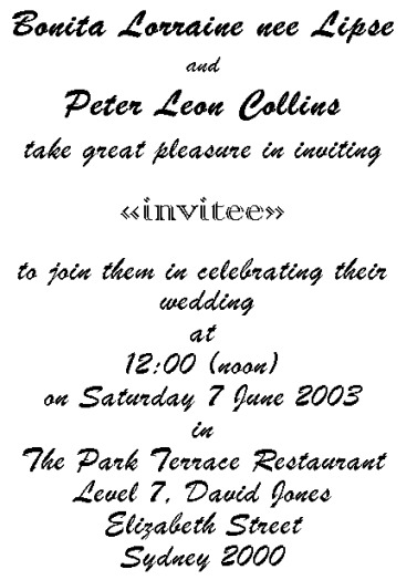 invitation cover